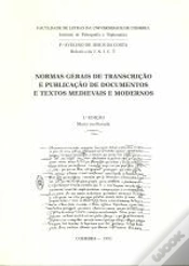 Capa do artigo Normas Gerais de Transcrição e Publicação de Documentos e Textos Medievais e Modernos