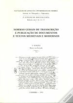 Capa do artigo Normas Gerais de Transcrição e Publicação de Documentos e Textos Medievais e Modernos
