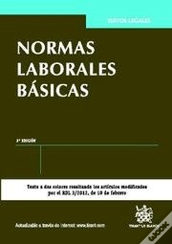 Capa do artigo Normas Laborales Básicas 3ª Ed. 2012