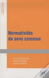 Normativités Du Sens Commun