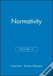 Capa do artigo Normativity, Volume 15