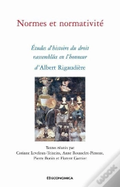 Capa do artigo Normes Et Normativité ; Études D