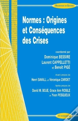 Capa do artigo Normes : Origines Et Consequences Des Crises