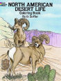 North American Desert Life Coloring Book - Preview