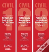North Carolina Pattern Jury Instructions For Civil Cases, 2020 Edition