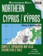 Northern Cyprus / Kypros Hiking & Walking Map 1 - Preview