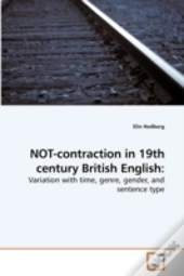Not-Contraction In 19th Century British