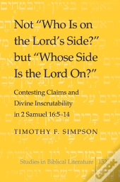 Not «Who Is On The Lord'S Side?» But «Whose Side Is The Lord On?»