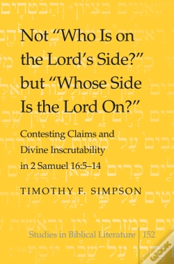 Capa do artigo Not «Who Is On The Lord'S Side?» But «Whose Side Is The Lord On?»