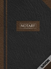 Notary Journal: Hardbound Record Book Lo