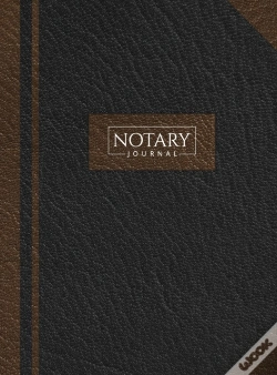 Capa do artigo Notary Journal: Hardbound Record Book Lo