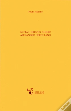 Capa do artigo Notas Breves sobre Alexandre Herculano