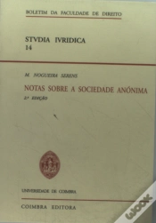 Capa do artigo Notas sobre a Sociedade Anónima