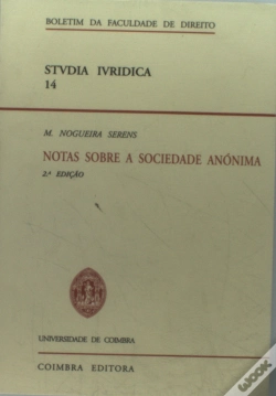 Capa do artigo Notas sobre a Sociedade Anónima
