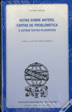 Capa do artigo Notas Sobre Antero, Cartas de Problemática e Outros Textos Filosóficos
