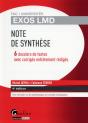 Note De Synthèse ; 6 Dossiers De Textes Avec Corrigés (4e Édition) - Preview