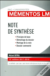 Note De Synthèse (Édition 2017/2018)