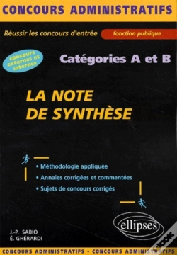Capa do artigo Note De Synthèse (La) - Catégories A Et B