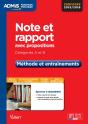 Note De Synthèse ; Méthode Et Entraînements Catégories A Et B - Preview