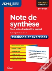 Capa do artigo Note De Synthèse ; Méthode Et Exercices ; Catégories A Et B (3e Édition)