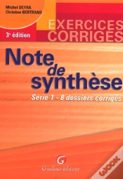 Capa do artigo Note De Synthese ; Serie 1 ; 8 Dossiers Corriges ; 3e Edition