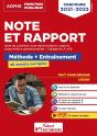 Note Et Rapport ; Méthode Et Entraînement Intensif - 40 Annales Corrigées - Categories A Et B (Édition 2021/2022) - Preview