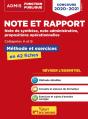 Note Et Rapport - Methode Et Exercices - Concours De Categories A Et B - Preview