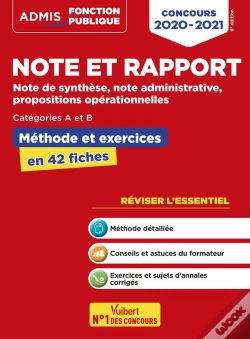 Capa do artigo Note Et Rapport - Methode Et Exercices - Concours De Categories A Et B