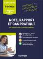 Note, Rapport Et Cas Pratique : Méthodologie Et Sujets Corrigés ; Catégorie A Et A+ (5e Édition) - Preview