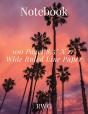 Notebook: 100 Pages 8.5  X 11  Wide Rule - Preview