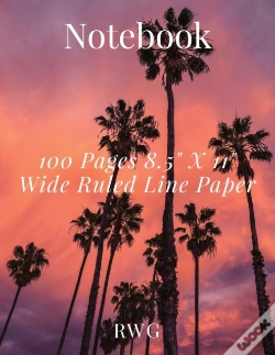 Capa do artigo Notebook: 100 Pages 8.5  X 11  Wide Rule