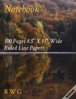 Capa do artigo Notebook: 100 Pages 8.5  X 11  Wide Rule