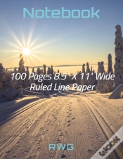 Capa do artigo Notebook: 100 Pages 8.5  X 11  Wide Rule