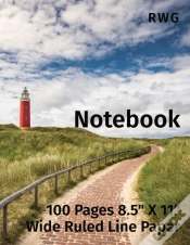 Capa do artigo Notebook: 100 Pages 8.5  X 11  Wide Rule
