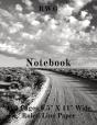 Notebook: 100 Pages 8.5  X 11  Wide Rule - Preview