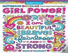 Notebook Doodle Girl Power!