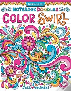 Capa do artigo Notebook Doodles Color Swirl