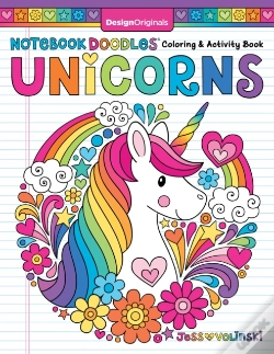 Capa do artigo Notebook Doodles Unicorns