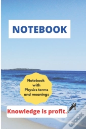 Notebook For College With Physics Terms And Meanings