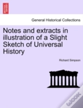 Notes And Extracts In Illustration Of A