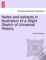 Capa do artigo Notes And Extracts In Illustration Of A Slight Sketch Of Universal History.