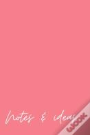 Notes And Ideas Pink Notebook Journal