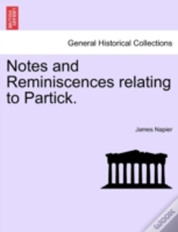 Capa do artigo Notes And Reminiscences Relating To Part