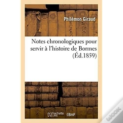 Capa do artigo Notes Chronologiques Pour Servir A L'Histoire De Bormes