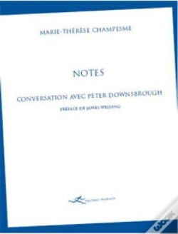 Capa do artigo Notes ; Conversation Avec Peter Downsbrough