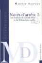 Notes D'Arrêts Sur Décisions Du Conseil D'État Et Du Tribunal Des Conflits T.3 - Preview