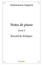 Notes De Piano  Livre I - Preview
