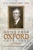 Notes From Oxford, 1910-1911