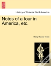 Capa do artigo Notes Of A Tour In America, Etc.