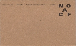 Capa do artigo Notes On A Conditional Form - Cassete